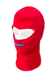 Sparco Head Hood 100 Percent Cotton Red