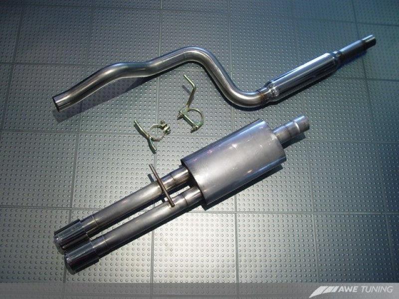 AWE Tuning Mk4 Golf and GTI Cat-Back Performance Exhaust - Dual Outlet