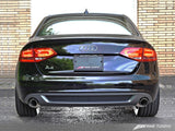 AWE Tuning Audi B8 A4 3.2L Touring Edition Exhaust - Dual 88.9mm (3.5in) Diamond Black Tips