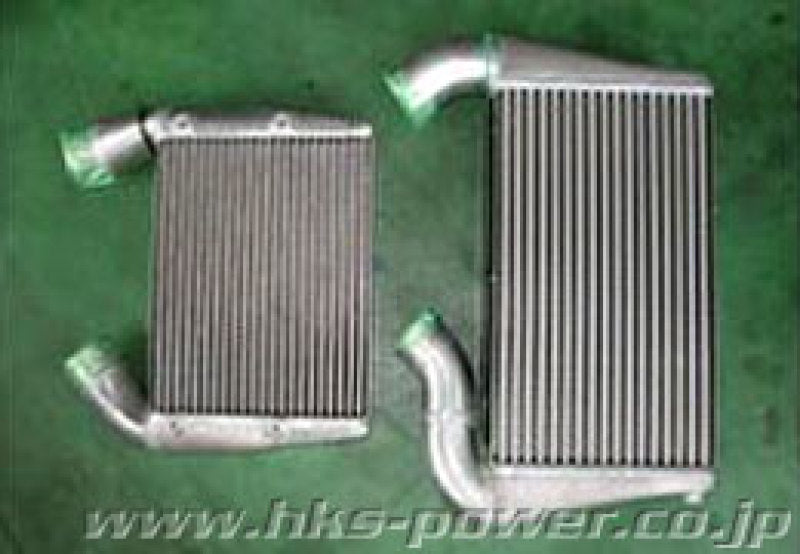 HKS 09 Nissan GTR R35 2 Core FMIC includes Carbon Air Duct and Full Piping Kits