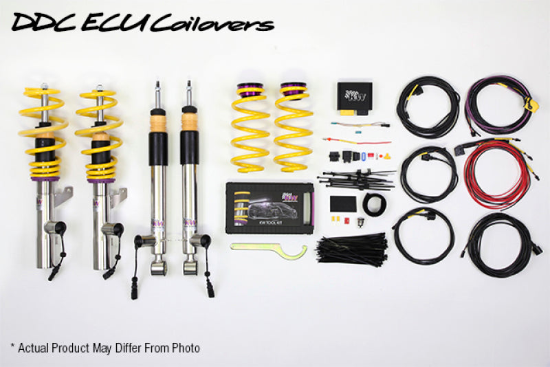 KW Coilover Kit DDC ECU 08+ A4, S4 (8K/B8) 4Dr Quattro all engines w/o Electronic Dampeing Control